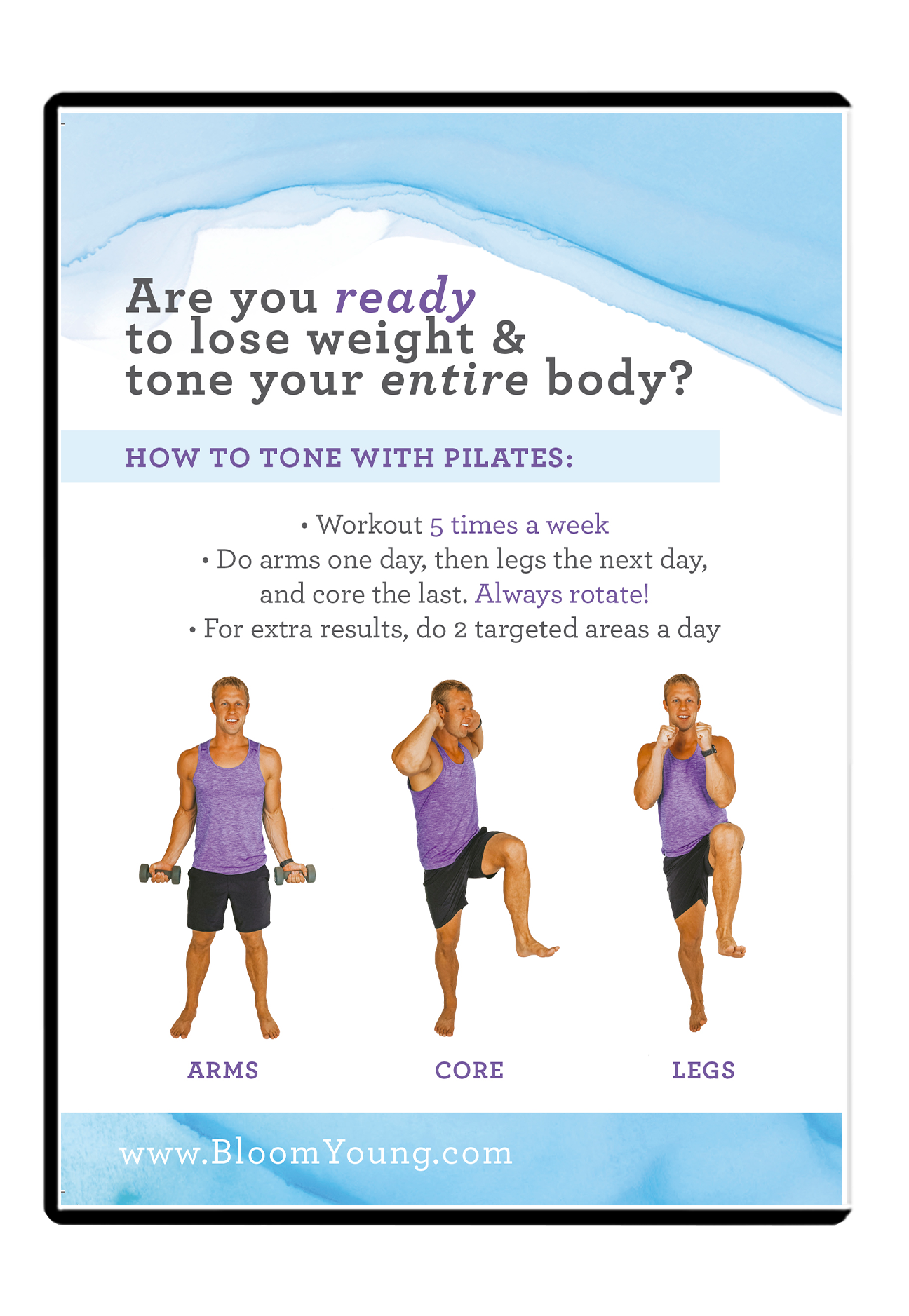 Pilates Body Toning & Calorie Burning DVD