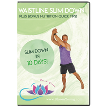 Load image into Gallery viewer, Waistline Slim Down DVD -  Bloom Young