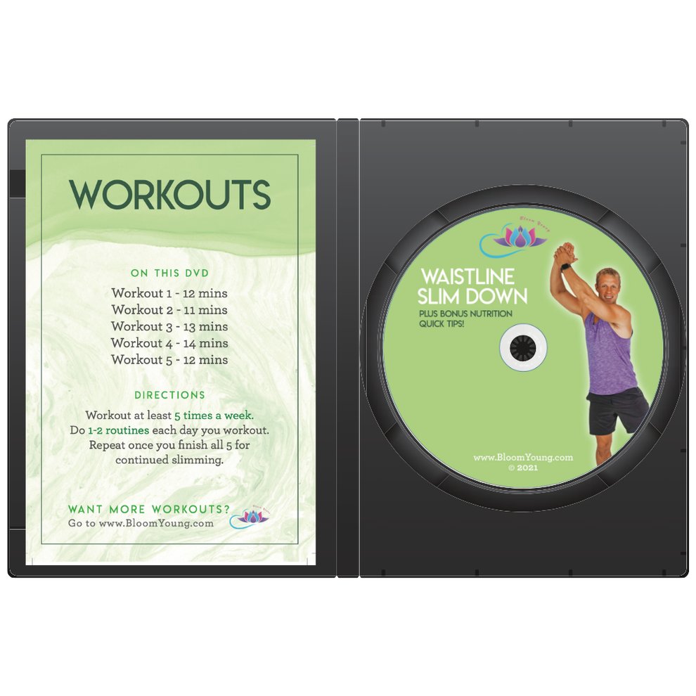 Bloom Dvd Waistline Slim Down DVD - Bloom Young – Bloom Young DVDs