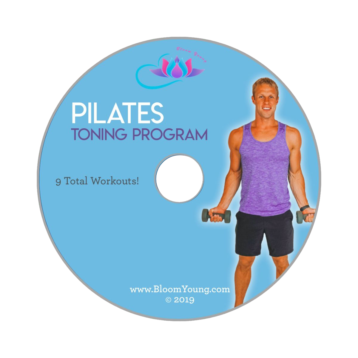 Bloom Young Pilates Toning Program DVD- Exercise DVD For Beginners – Bloom  Young DVDs
